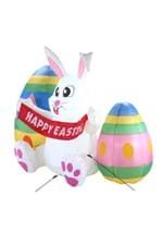 6FT Tall Large Easter Bunny Inflatable Decoration Alt 2