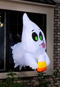 5FT Tall Window Breaker Cute Ghost Escaping Inflat-1