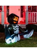 4 Foot Tall Pumpkin Reaper Inflatable Decoration Alt 5