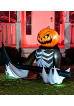 4 Foot Tall Pumpkin Reaper Inflatable Decoration Alt 7