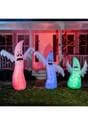 Set of 3 Small Medium Large Inflatable Ghosts Prop Main