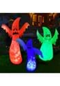 3 Pack Tall & Large Dancing Ghosts Inflatable Deco Alt 4