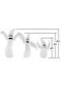 Set of 3 Small Medium Large Inflatable Ghosts Prop Alt 6
