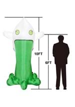 10FT Jumbo Throwing Up Ghost Inflatable Prop Alt 4