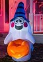 5FT Tall Candy Basket Ghost Inflatable Decoration Alt 5