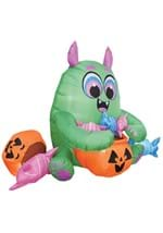 5FT Tall Candy Monster Inflatable Decoration Alt 5