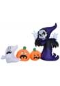 6FT Tall Large Reaper Catching Ghost Inflatable De Alt 2