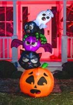 5 Foot Tall Large Spooky Family Inflatable Decoration Main