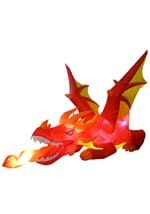 6FT Tall Large Fire Dragon Inflatable Decoration Alt 4