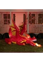 6FT Tall Large Fire Dragon Inflatable Decoration Alt 5