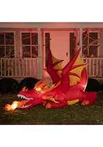 6FT Tall Large Fire Dragon Inflatable Decoration Alt 6