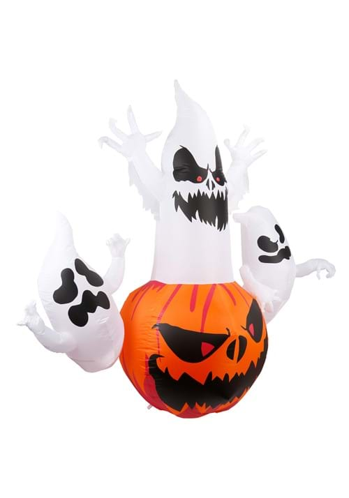 6 Foot Inflatable Large Ghosts Coming Out Decoration