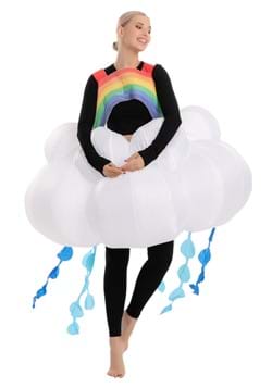 Adult Inflatable Rainbow Raining Cloud Costume