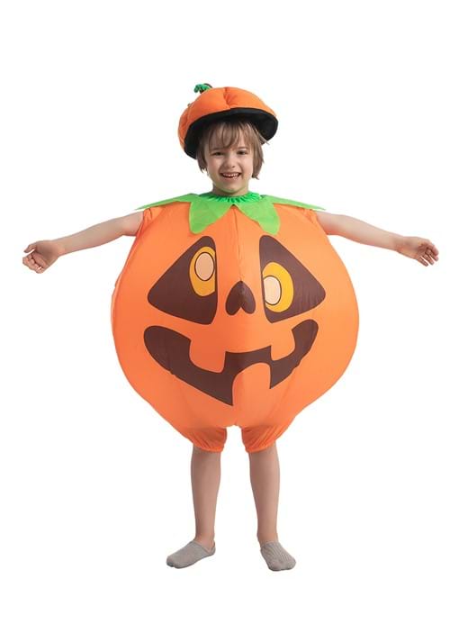 Kids inflatable Pumpkin Costume