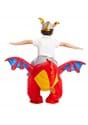 Child Inflatable Riding-A-Fire Dragon Costume Alt 7