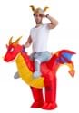 Adult Inflatable Riding A Fire Dragon Costume Alt 5