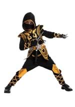 Boys Golden Ninja Costume Alt 1
