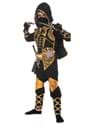 Boys Golden Ninja Costume Alt 4