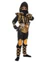 Boys Golden Ninja Costume Alt 5