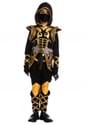 Boys Golden Ninja Costume Alt 6
