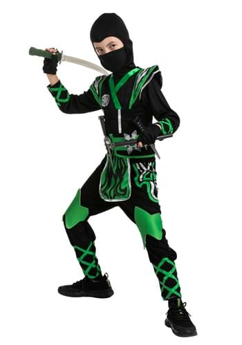 Green Ninja Kid's Costume