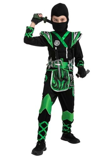 Green Ninja Kid's Costume