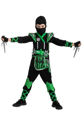 Green Ninja Kid's Costume