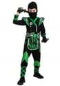 Child Green Ninja Costume Alt 4