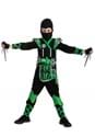Child Green Ninja Costume Alt 6