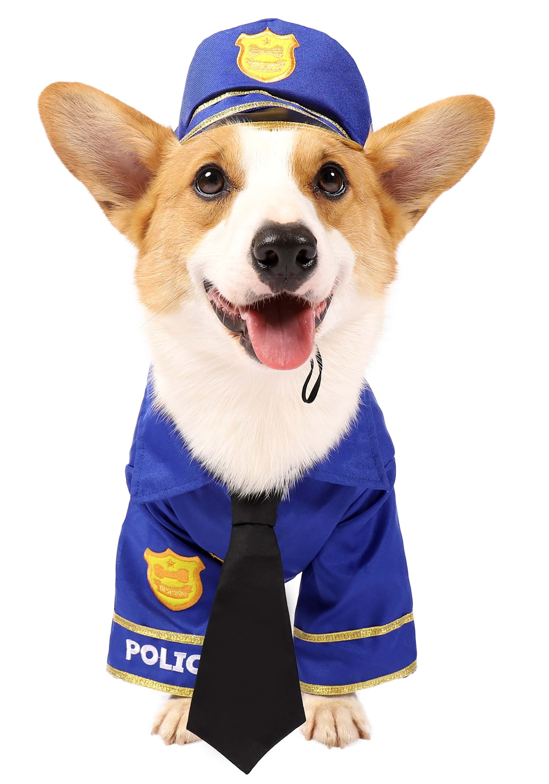 Disfraz de la policía de mascotas Multicolor Colombia