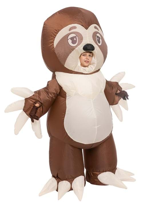 Inflatable Sloth Kid's Costume