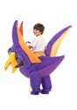 Child Inflatable Riding-A-Pteranodon Costume Alt 2