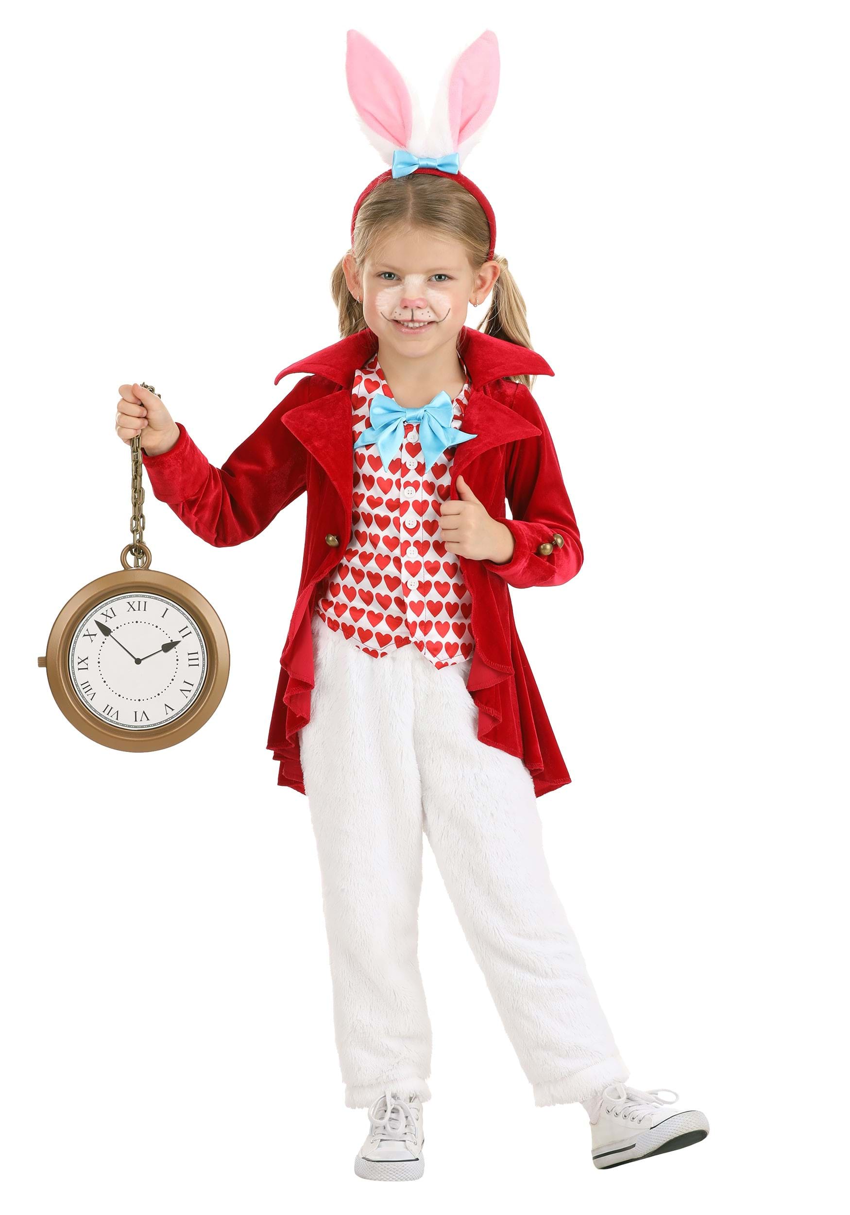 Alice In Wonderland The White Rabbit Kids Size Clospay Costume Clock Bag  Children Size Halloween - Cosplay Costumes - AliExpress