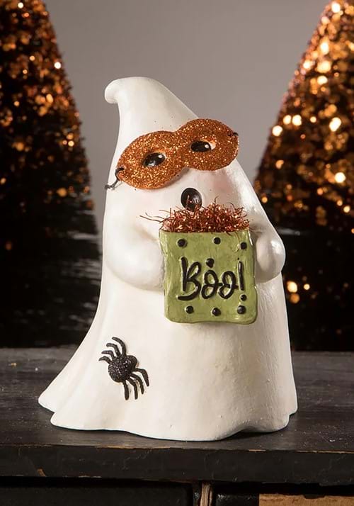 Image of Halloween Cute Ghost Figurine