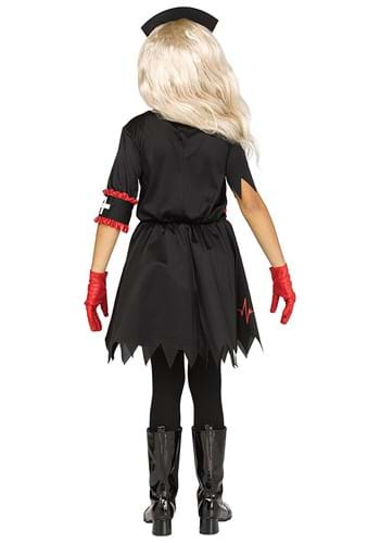 Dark Nurse Costume for Girls