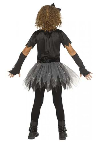 Kid's Silver Skele-Girl Costume | Kid's Skeleton Costumes