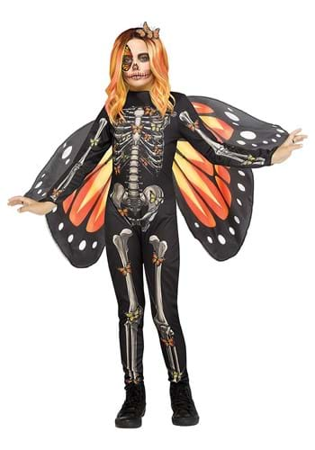 Girls Butterfly Bones Costume