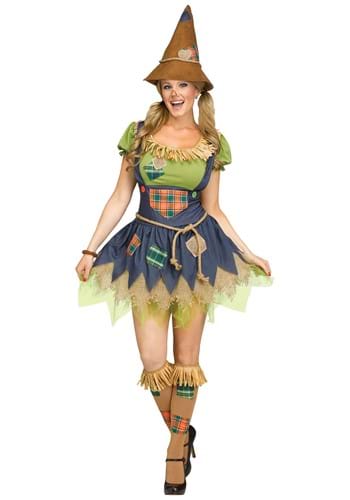 Womens Sweet Scarecrow Costume