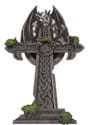 22 Inch Mossy Cross Gargoyle Tombstone Prop