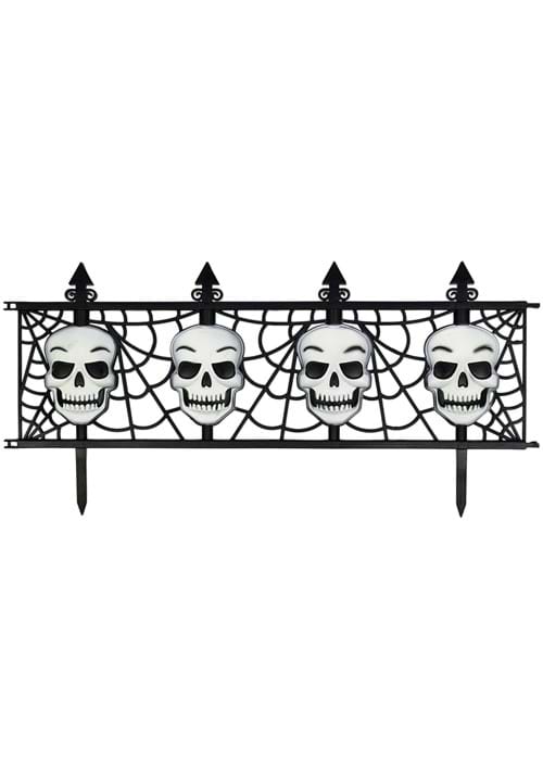Skull Halloween Fence