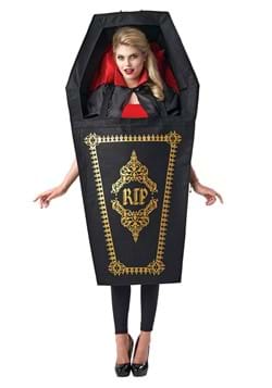 Adult Vampire Casket Costume Alt 1