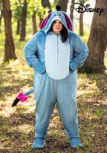Plus Size Deluxe Disney Eeyore Costume-update