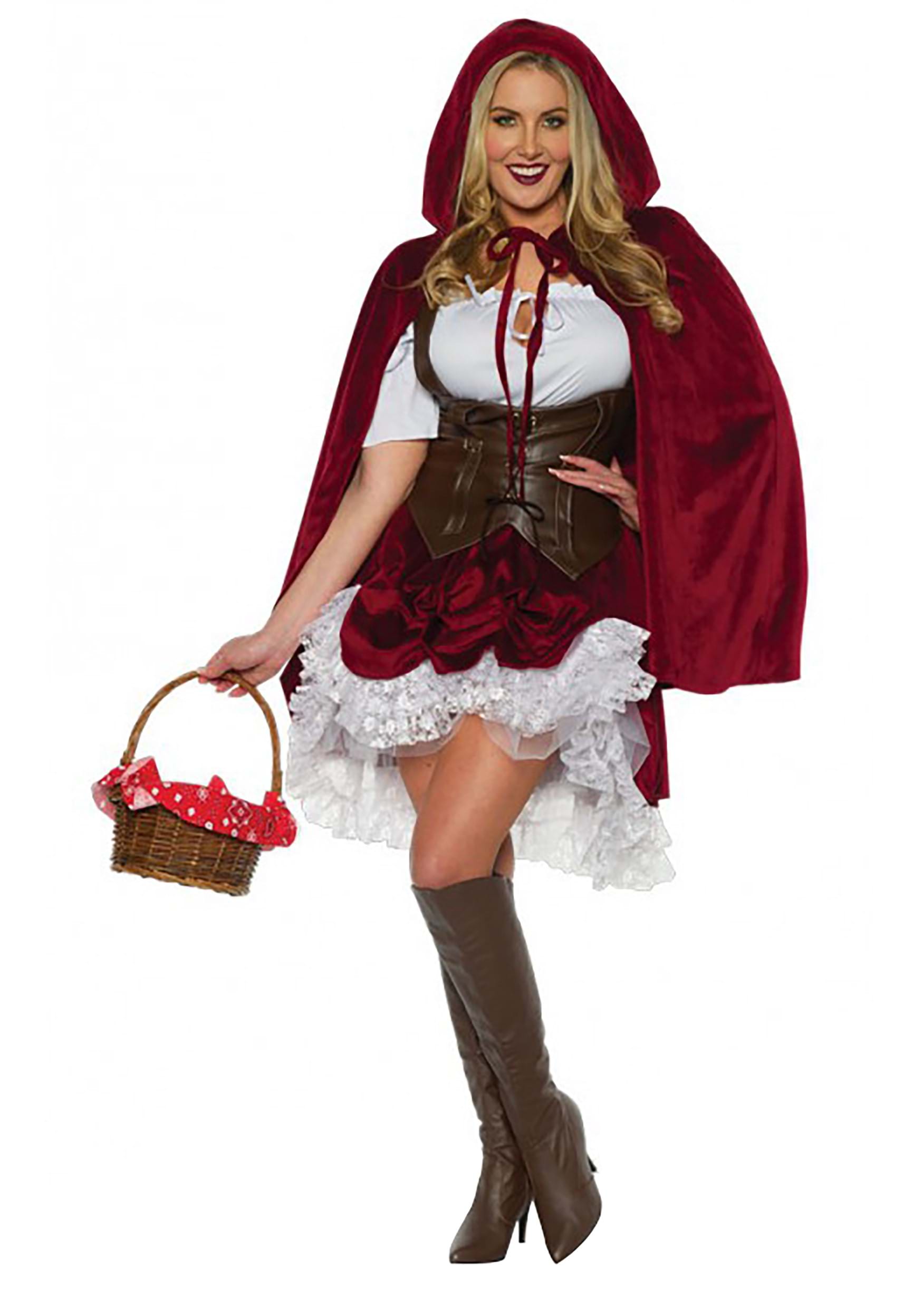 Deluxe Red Riding Hood Costume For