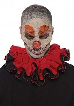 Adult Red Clown Ruffled Collar
