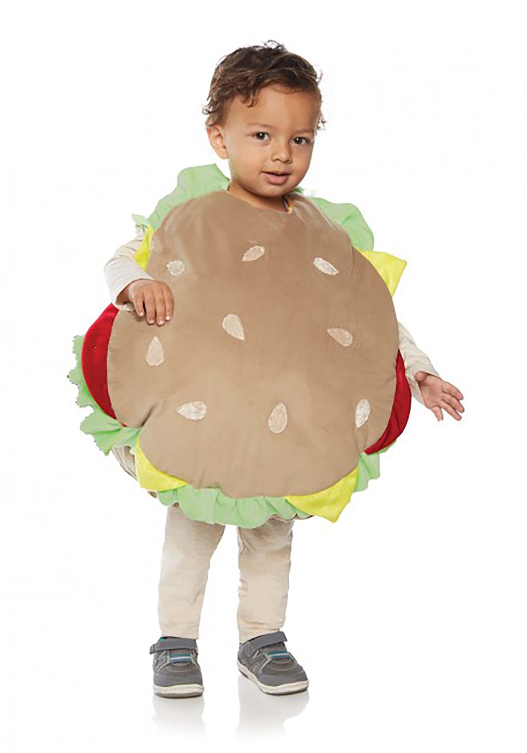 Disfraz de hamburguesa con queso infantil/niño pequeño Multicolor Colombia