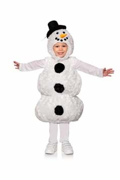 Infant Toddler Snowman Belly Baby Costume
