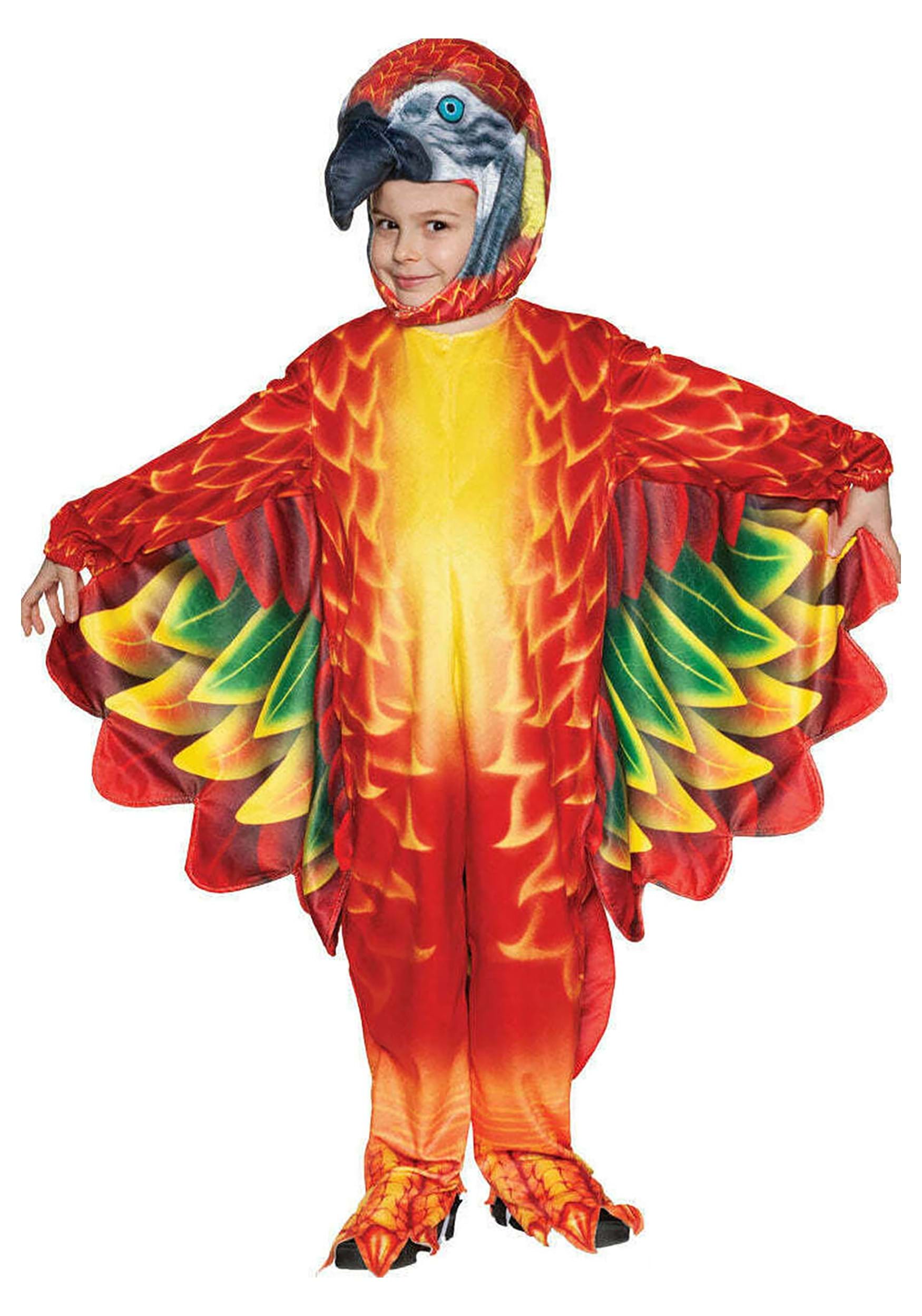 Photo Realistic Toddler/Child Parrot Costume