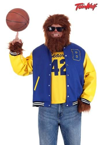 Plus Size Lettermans Jacket Teen Wolf Costume