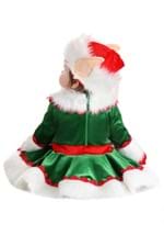 Infant Christmas Elf Baby Costume Alt 1