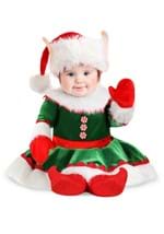 Infant Christmas Elf Baby Costume Alt 2